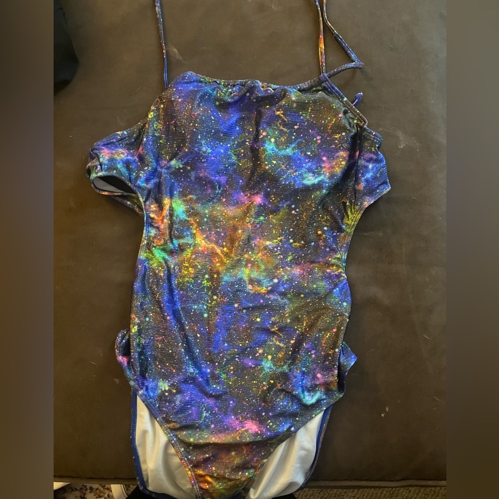 Shein galaxy one piece swimsuit